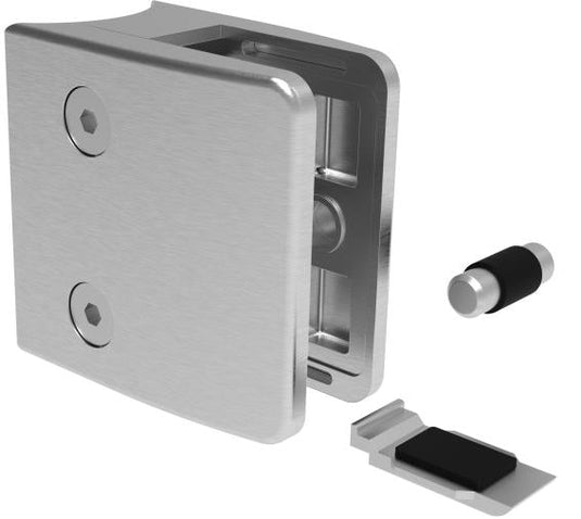Правоъгълен държач 65×55 мм (дебело стъкло)
