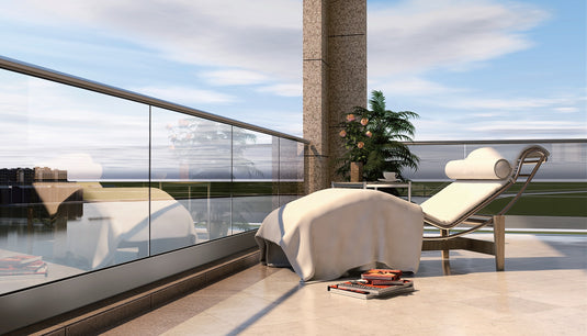 Стъклени парапети