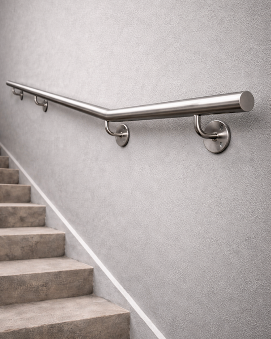 Готови иноксови парапети за стена